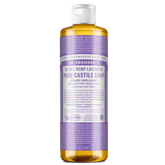 Db 18In1 Hemp Lavender Pure-Castile Soap 473mL