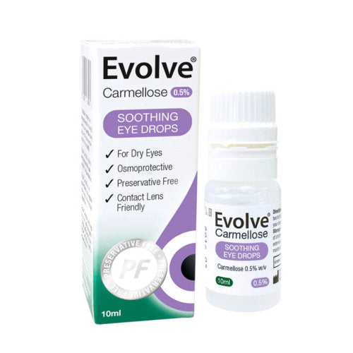 Evolve Carmellose Eye Drops 0.5% 10mL