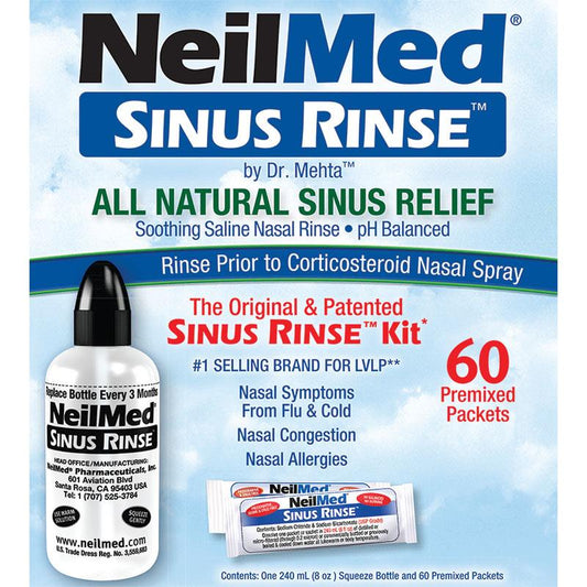 Neilmed Sinus Rinse Kit Reg 60