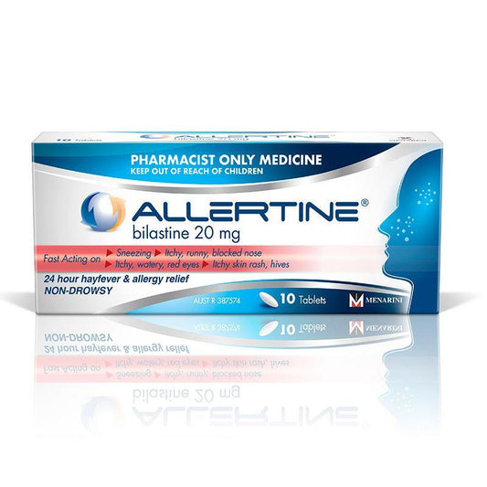 Allertine 20mg Bilastine Tablet 10