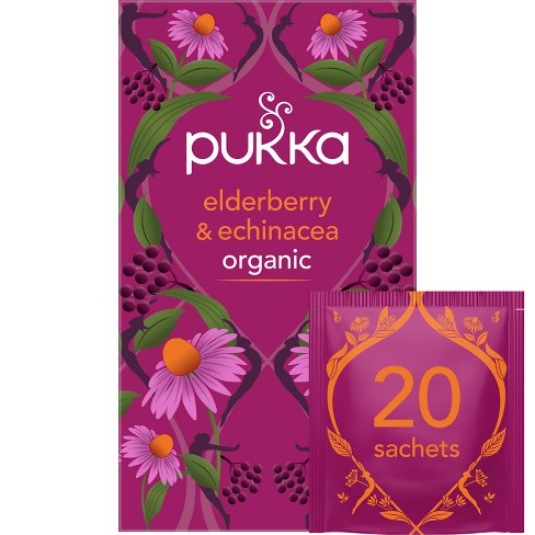 Pukka Elderberry & Echinacea 20 Bags