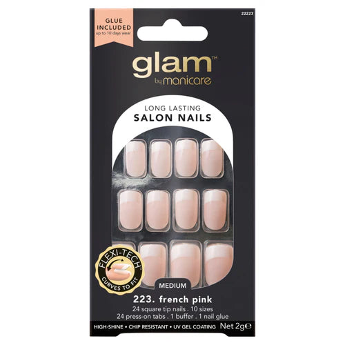 Glam By Manicare French Pink Medium
