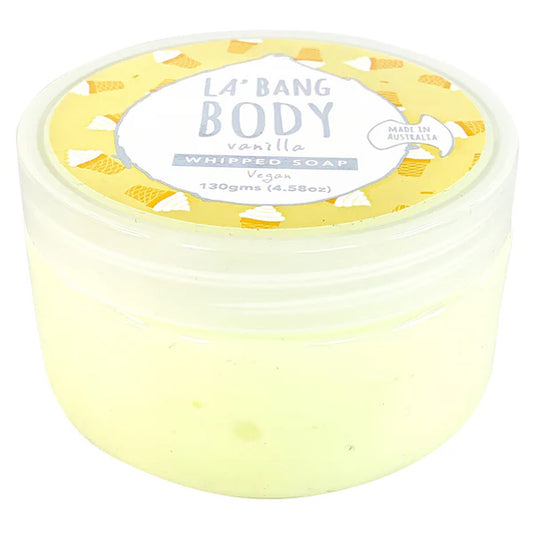 La'Bang Whipped Soap Vanilla