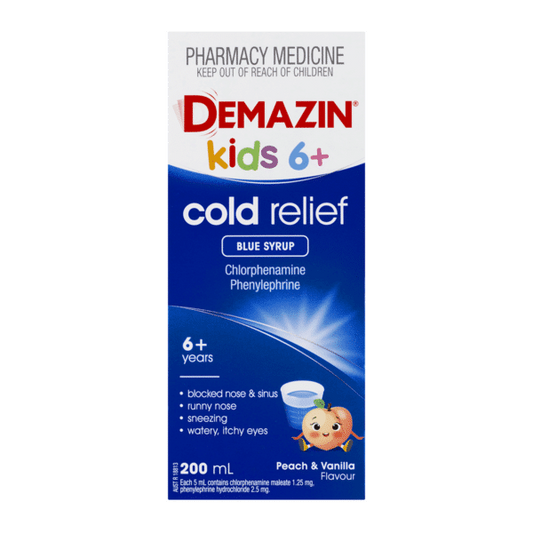 Demazin Cold Relief Syrup 200mL