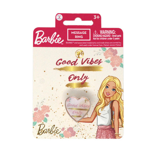 Barbie Good Vibes Only Rings