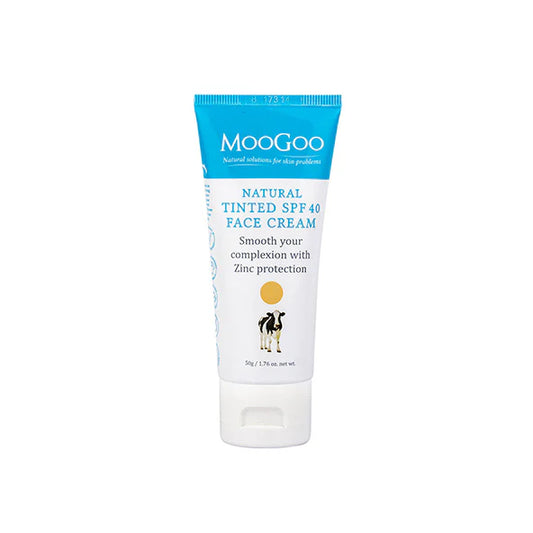 Moogoo Natural Face Sunscreen Tinted Spf40 50g