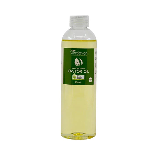 Vrindavan 100% Natural Castor Oil 250mL