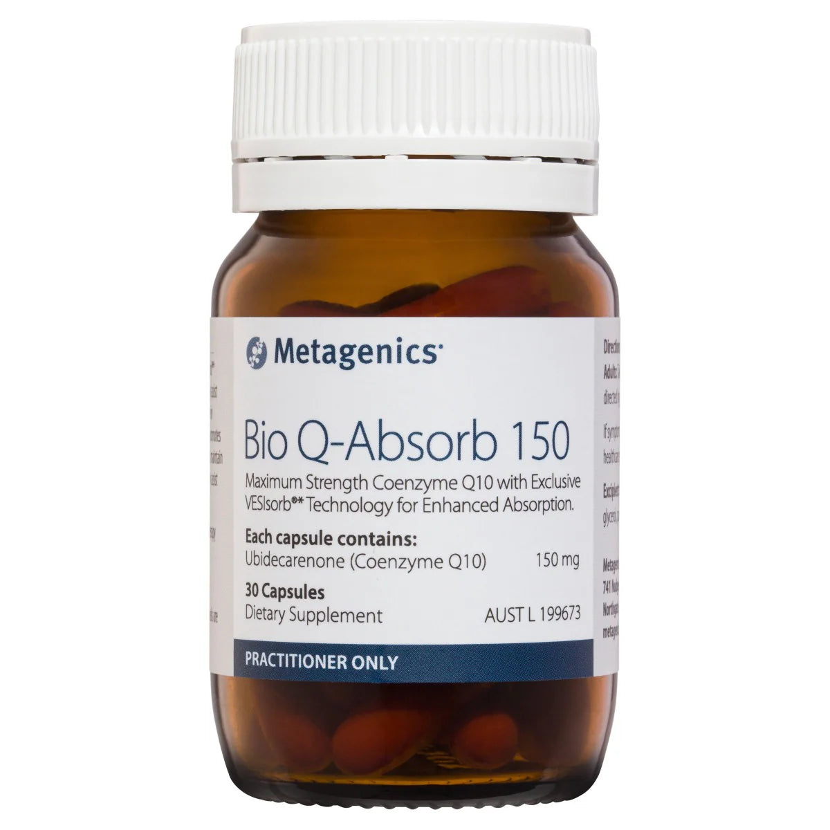 Metagenics Bio Q-Absorb 150 30Cap