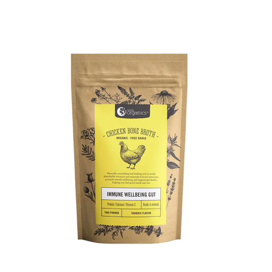 Nutraorganics Chicken Bone Broth Turmeric Flavour 100g