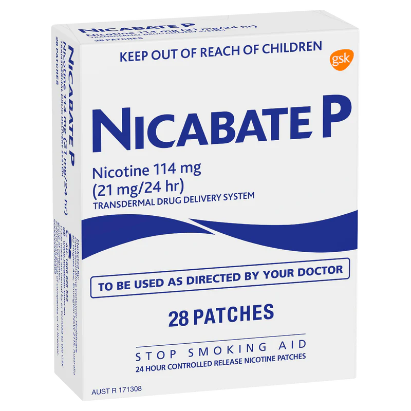 Nicabate Clas Patch P 21mg 28