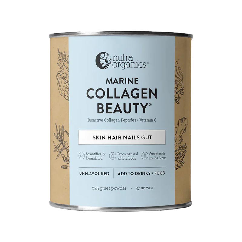 Nutra Organics Marine Collagen Beauty U/F 225g