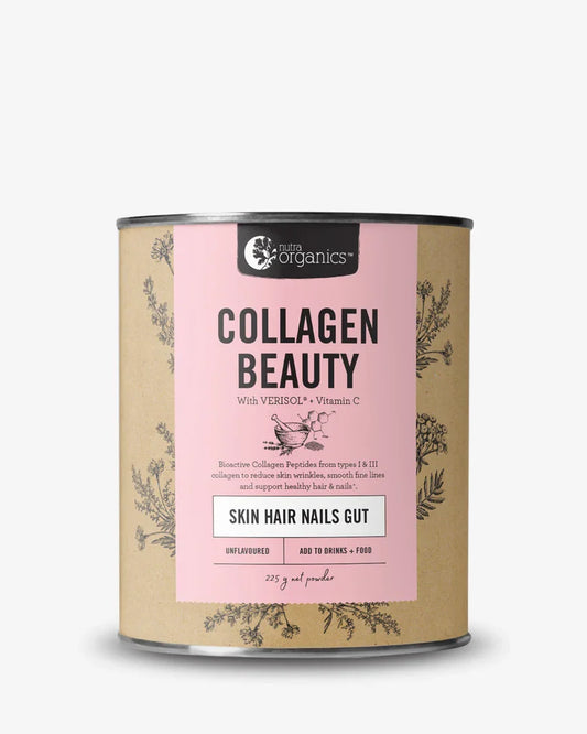 Nutra Organics Collagen Beauty Unflavoured 225g