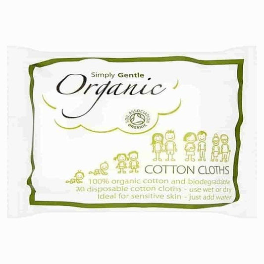 Simple Gentle Organic Cotton Cloths 30