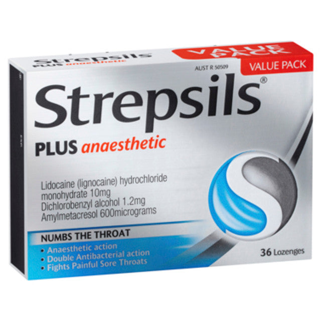 Strepsils Plus Lozenges 36