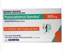 Sz Paracetamol Tab 500mg Bl100