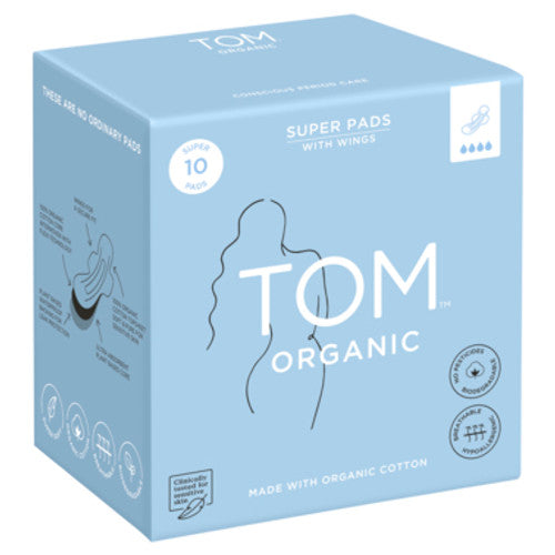 Tom Organic Super Tampons 16Pk
