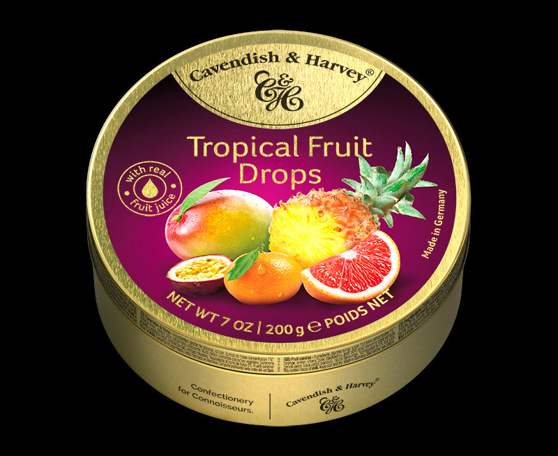 Cav & H Tropical Fruit Drops 200g