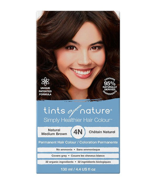 Tints Of Nature Natural Medium Brown 4N