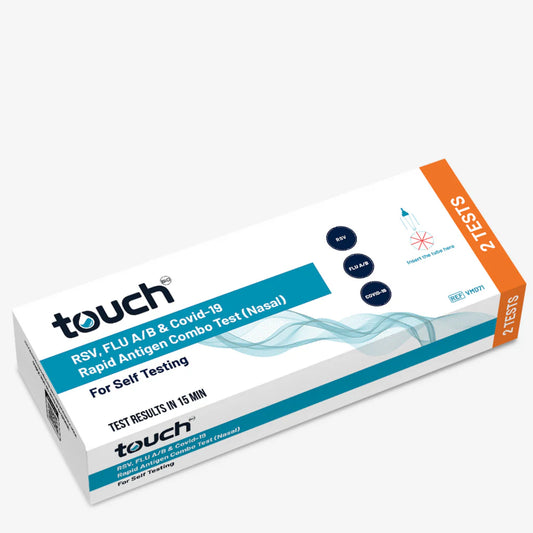 Touch Rsv Flu Ab Covd19 Rpd Ant Test 2Pk