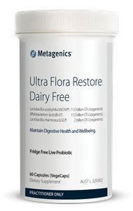 Metagenics Ultra Flora Restore Dairy Free 60