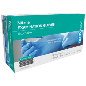 Aeroglove Nitrile Medium 100Pk