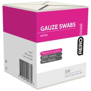 Aero Swab Sterile Gauze 7.5Cm 3Pc