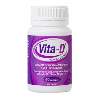 Vita-D 1000Iu Gel Cap 60