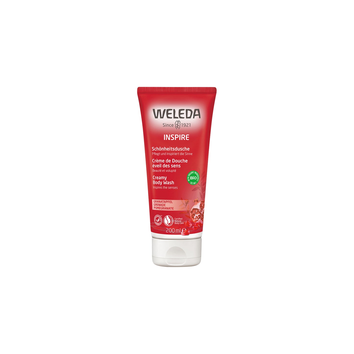 Weleda Creamy Body Wash Inspire 200mL