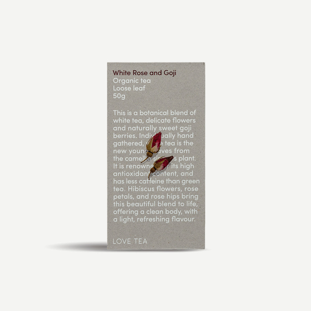 Love Tea White Rose And Goji 50g