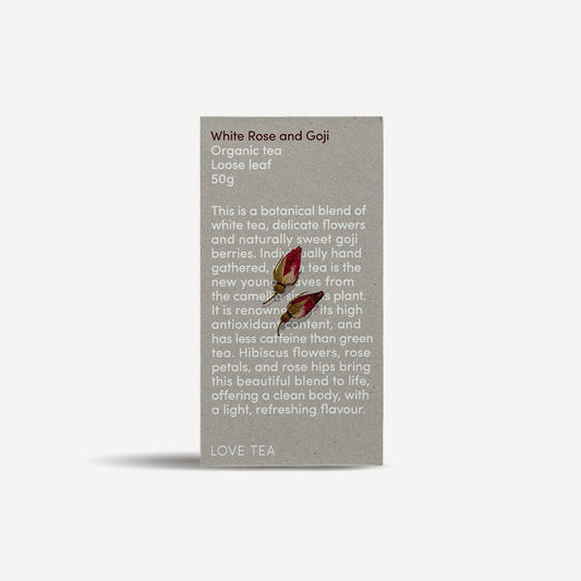 Love Tea White Rose And Goji 50g
