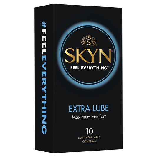 Ansell Skyn C/Dom Extra Lube 10