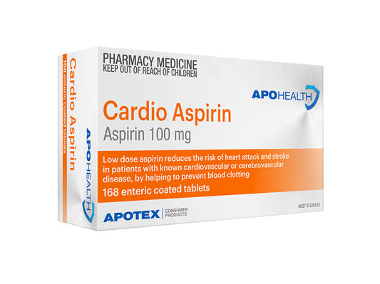 Aph Cardio Aspirin Tab Bls 168