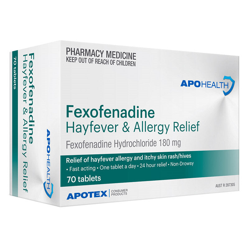 Aph Fexofenadine 180mg Tab 70S