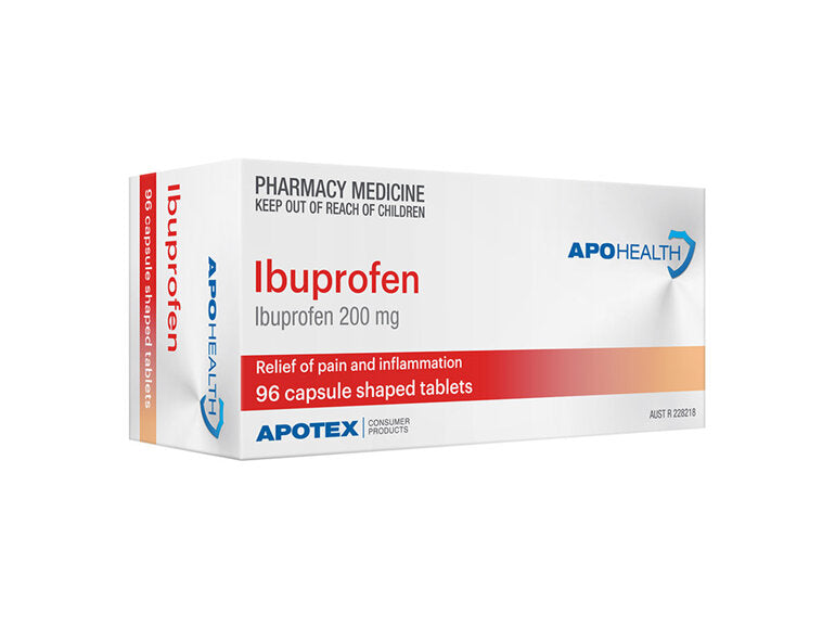 Aph Ibuprofen Cap 200mg 96Bls