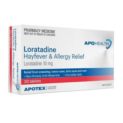 Aph Loratadine Tab 10mg 30Bls