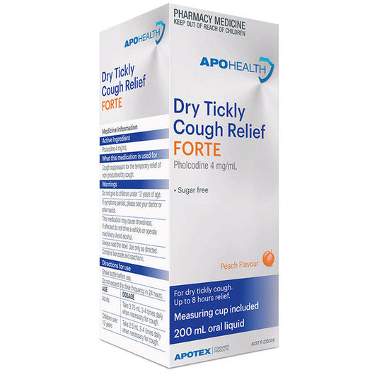 Aph Dry Tickly Cough Relief Forte 200mL