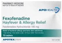 Aph Fexo 180mg 70 Tabs Blst