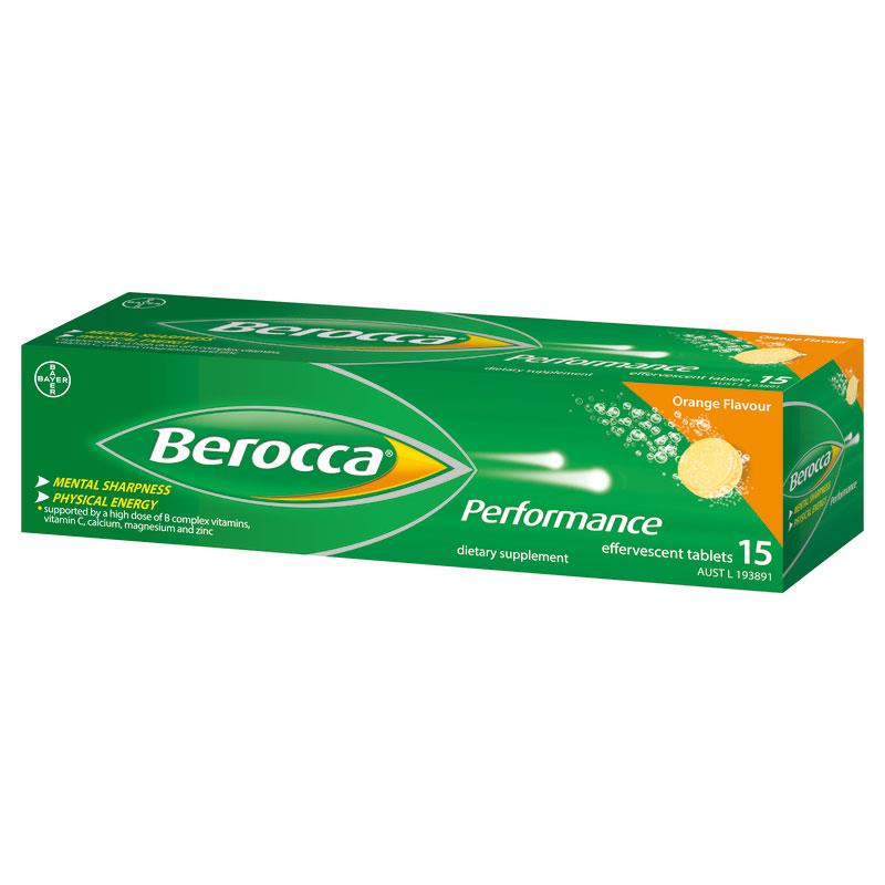 Berocca Perf Orange Eff Tab 15