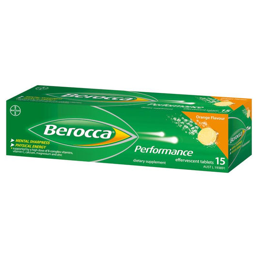 Berocca Perf Orange Eff Tab 15