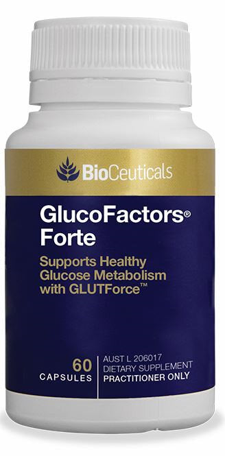 Bioceuticals Glucofactors Forte 60 Cap