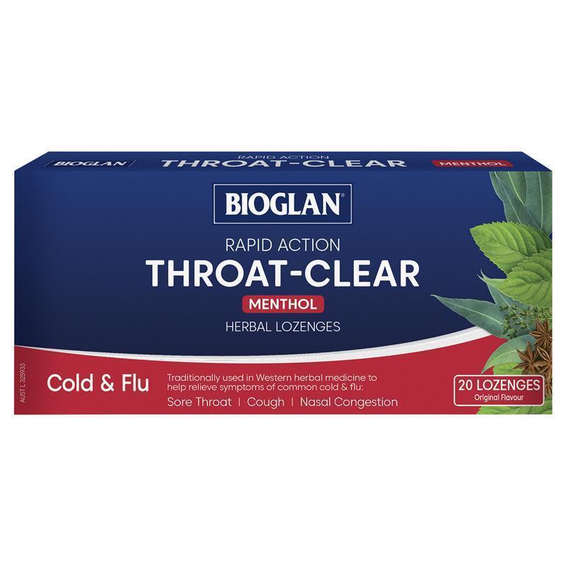 Bioglan Throat Clear Original Loz 20