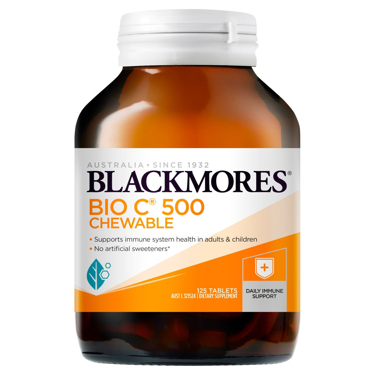 Blackmores Bio C 500 Chewable 125 Tab