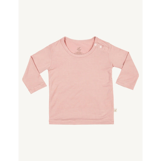 Boody Baby Longsleeve Top Rose 6-12 Mths