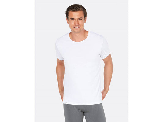 Boody Mens Crew Neck T-Shirt White Xl