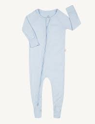 Boody Baby Long Sleeve Onsie Chalk Nb