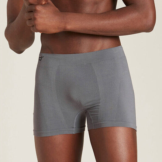 Boody Mens Original Boxers Grey M