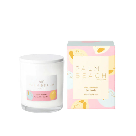 Palm Beach Rose Lemon Candle 420g