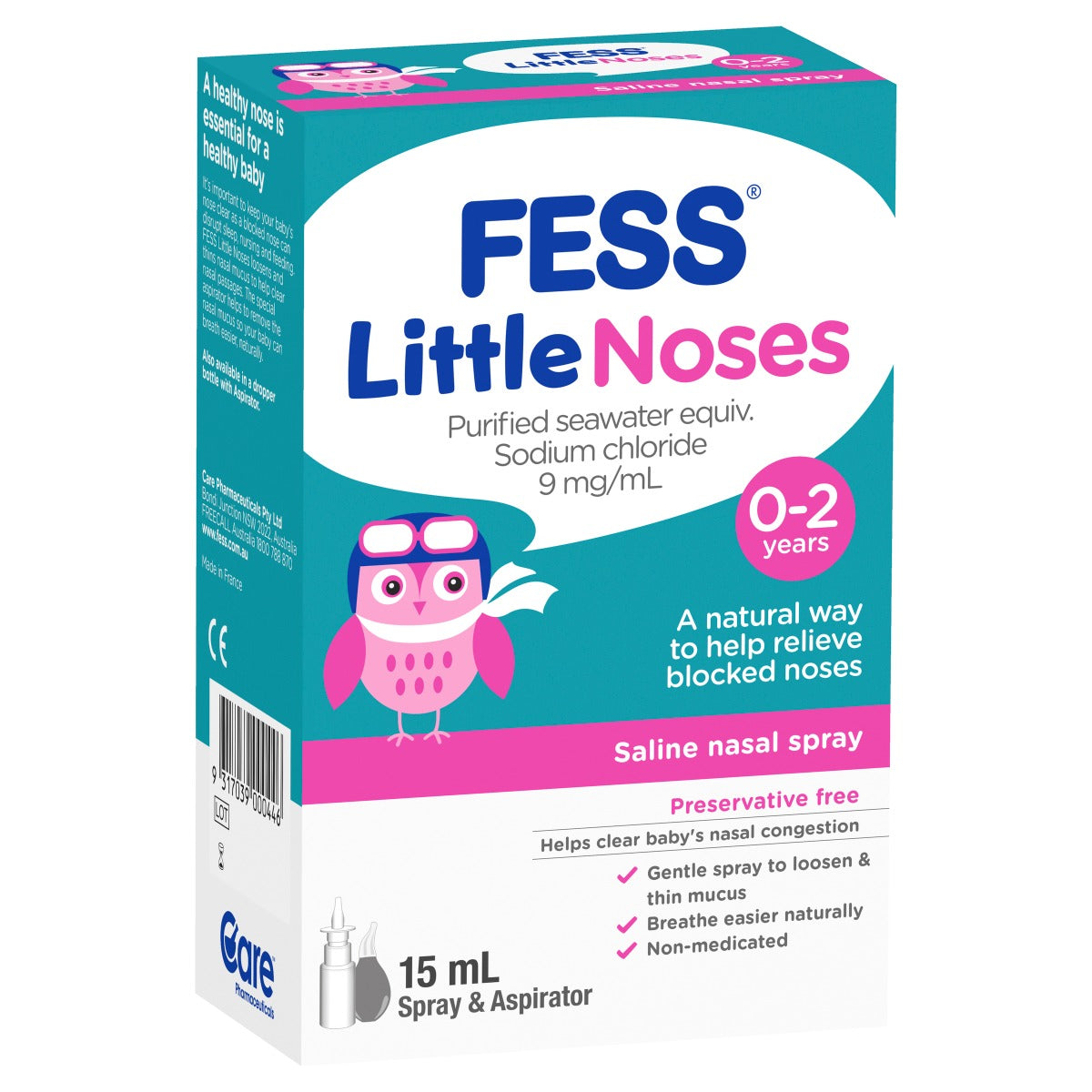 Fess L/Noses Spray + Apsr 15mL