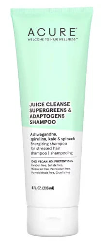 Acure Juice Cleanse S/Greens & Adaptogens Shampoo 236mL