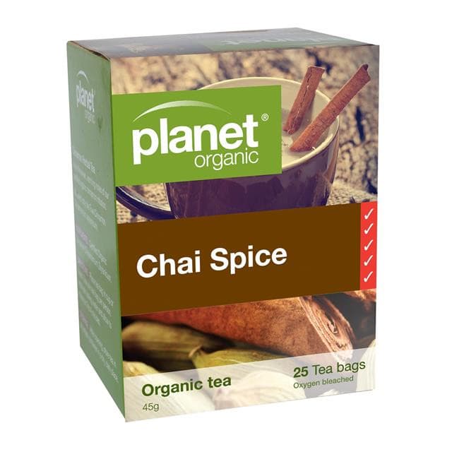 Planet Organic Chai Spice 25 Tea Bags